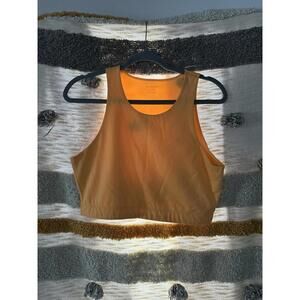 REI Women's Take Your Time Bra Top Yellow Medium - Large